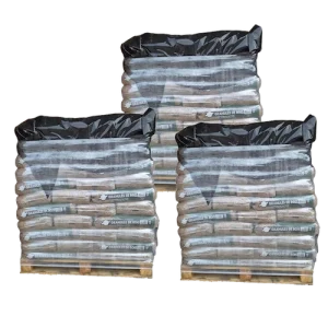 Granulés de bois Premium ECO BOIS ENERGIE - 3 palettes - 198 sacs 2970 kg